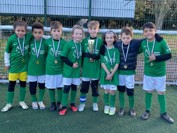 NHP positioned 1st place out of 24 schools in the Haringey football tournament